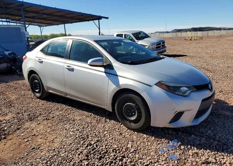 2014 Toyota Corolla L z USA, uszkodzony, nr VIN 2T1BURHE9EC045338